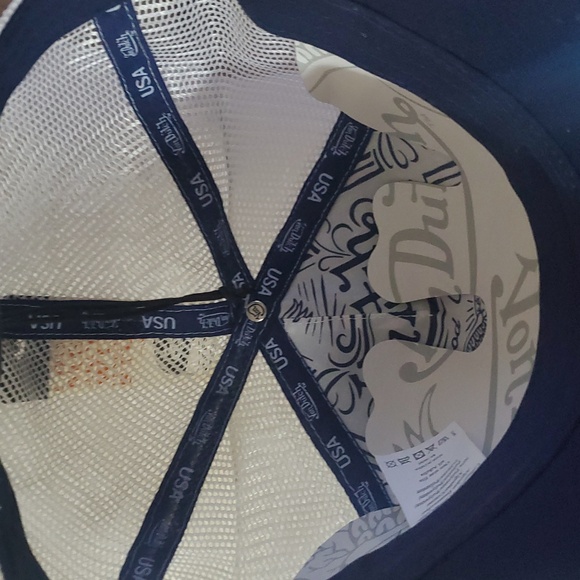 Von Dutch Trucker Hat/Blue Sequins main image 10